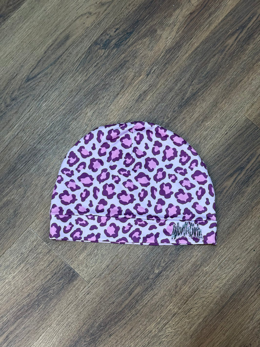 Pink leopard print skully!!